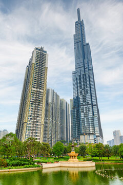 Awesome view of Landmark 81, Ho Chi Minh City, Vietnam