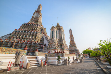 Awesome view of Wat Arun in Bangkok, Thailand