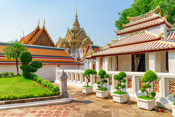 Wat Pho (the Temple of the Reclining Buddha), Bangkok, Thailand - 772727526