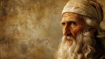 Leonardo da Vinci, artist, inventor, Renaissance man, creating masterpieces, realistic, sunlight, HDR