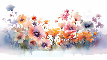 Aesthetic Floral Graphic Illustration