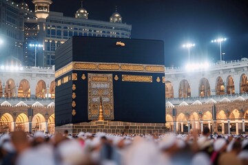 view of the Kaaba, Mecca, Hajj and Umrah