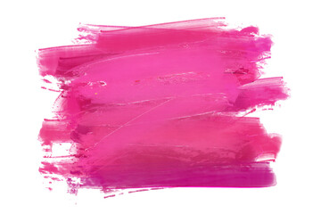 beautiful pink oil paint brush strokes