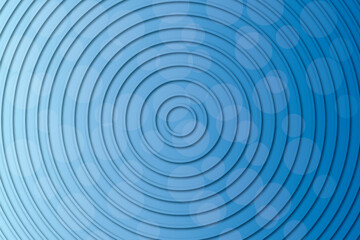 Abstract geometric blue and dark navy color background with circle shape. Vector, illustration Modern blue abstract background, the look of stainless steel, circular lines on a blue background 