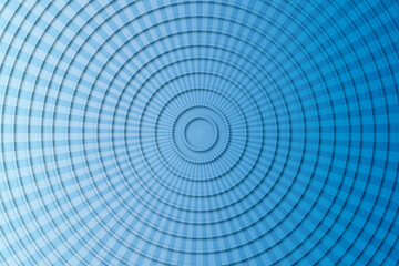 Abstract geometric blue and dark navy color background with circle shape. Vector, illustration Modern blue abstract background, the look of stainless steel, circular lines on a blue background 