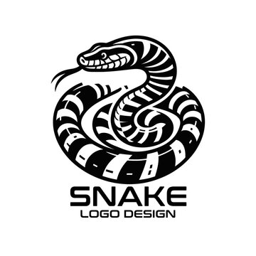 Snake Vector Logo Design