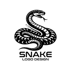 Snake Vector Logo Design