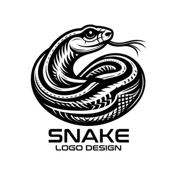 Snake Vector Logo Design