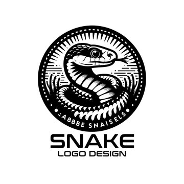 Snake Vector Logo Design
