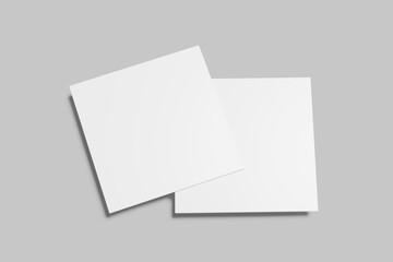 SQUARE BUSINESS CARD MOCKUP