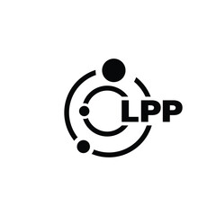 LPP letter logo design on white background. LPP logo. LPP creative initials letter Monogram logo icon concept. LPP letter design