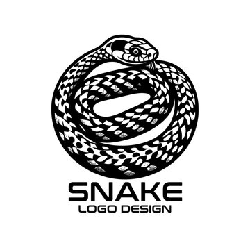 Snake Vector Logo Design
