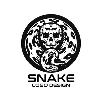 Snake Vector Logo Design