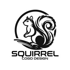 Squirrel Vector Logo Design
