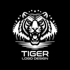 Tiger Vector Logo Design