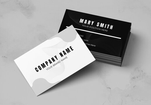 Classic Simple Business Card Layout