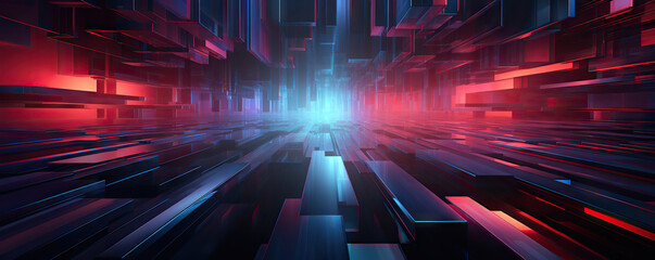 Digital background for tech, AI, data, audio, graphics, and more