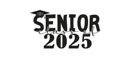 Senior Class Of 2025 Vector, Graduation Design
