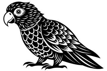 fischer-s-lovebird-icon-vector-illustration