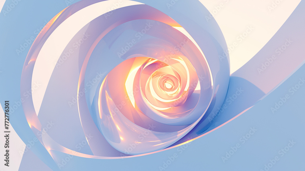 Wall mural abstract background with waves