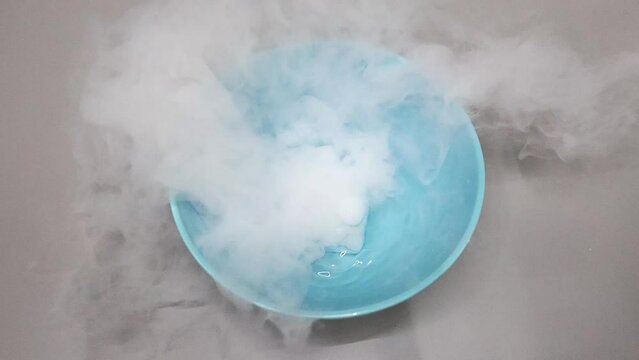 Dry Ice Sublimation in Water