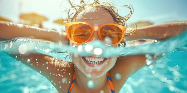 A photography of summer vacation 