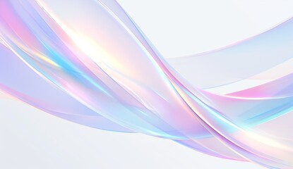 Minimalistic Banner Design: Abstract Pastel Color Background with Blurred Edges, Pastell Colors, Sky Blue and Peach Pink Gradient, Soft Focus