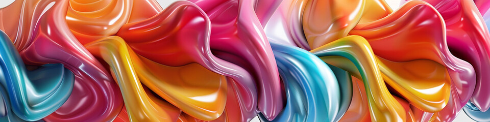 AI art, colorful abstract background