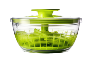 The Green Revolution: A Vegetable Choppers Dance. On a Clear PNG or White Background.