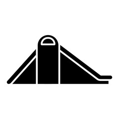 Illustration of Slide Playground design Glyph Icon
