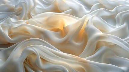 Soft white fabric texture