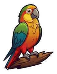 parrot rainbow