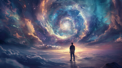 Fototapeta premium Comfort in Eternity: God’s Everlasting Love