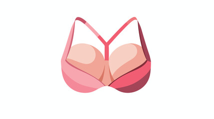 Bra icon. Vector concept for design.  flat vector isolated
