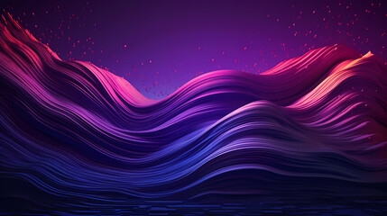 Purple abstract lines