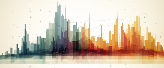 Delve into the intricacies of market analysis, as a minimalist graph reveals the subtle nuances of financial movements.