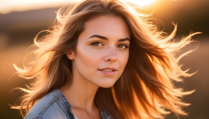 Fototapeta premium portrait of a woman