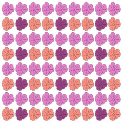 SIMPLE SPRING SUMMER FLORAL PATTERN