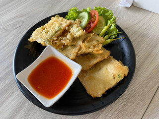 fried tempe is a typical Indonesian food