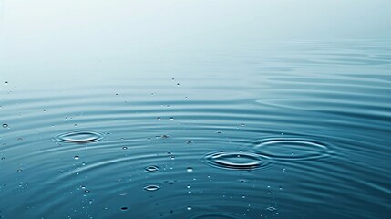 water ripples on the surface of a body of water