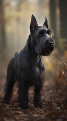 Scottish Terrier dog photography poster mobile phone vertical background