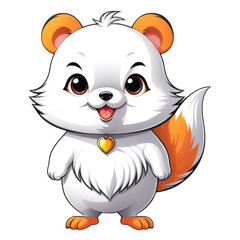 Obraz premium animal characters, cartoon cute characters