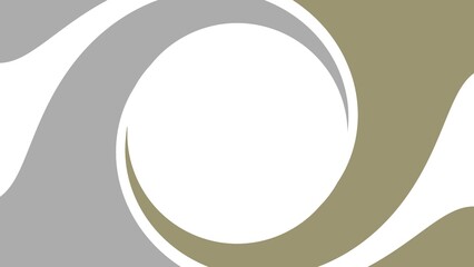 Abstract background of white circle empty space in the middle