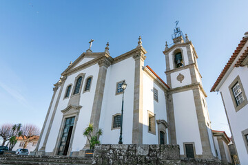 Igreja de Santo Estevão (Valença) - obrazy, fototapety, plakaty