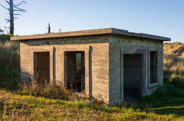 The Fortifications at Fort Worden Historical State Park in Port Townsend, Washington State