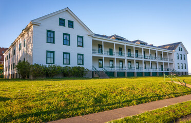 Fort Worden Historical State Park in Port Townsend, Washington State