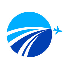 Travel Vector Logo Design Template