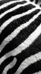 Close-up of zebra stripes