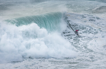 surfing the wave