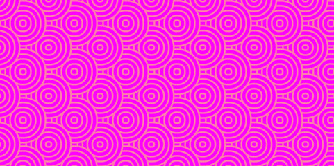 Abstract cube Minimal overlapping diamond geometric waves spiral abstract circle wave line. pink seamless tile stripe geometric create retro square line backdrop pattern background.